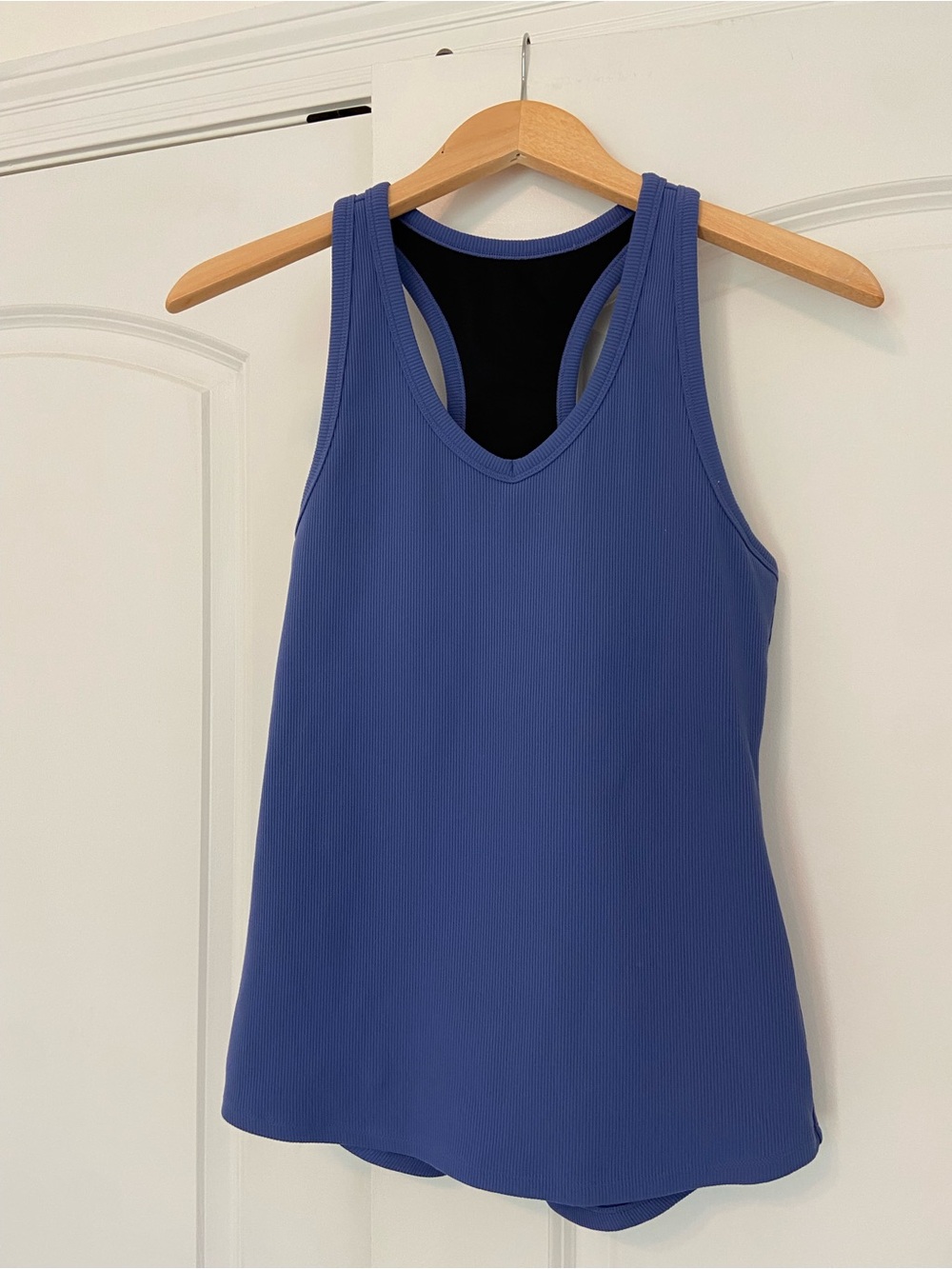 Zella Workout Top Built in Bra Medium Purple